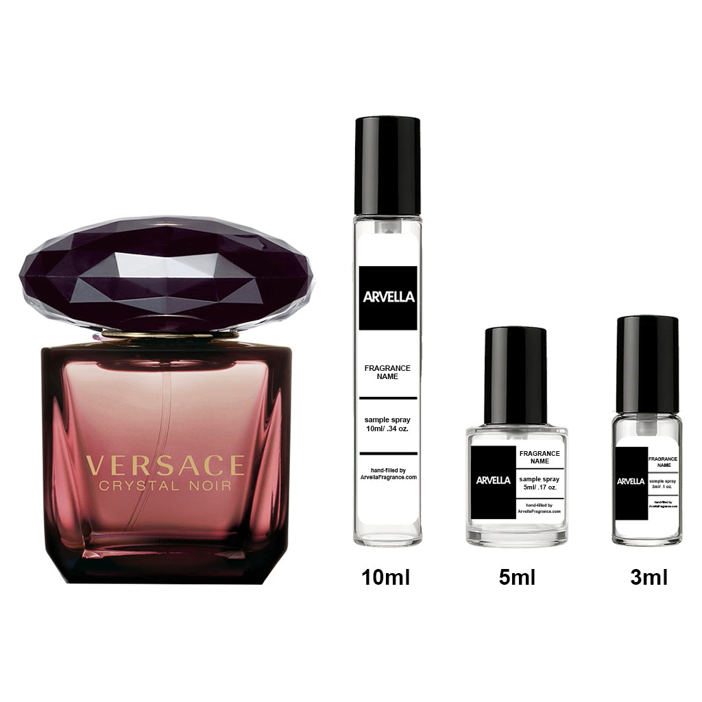 Versace Crystal Noir Sample 3ml Spray - Arvella Fragrance